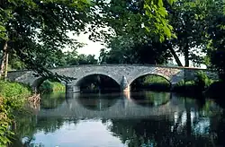 Burnside's Bridge in Washington County, site of heavy combat during the Battle of Antietam