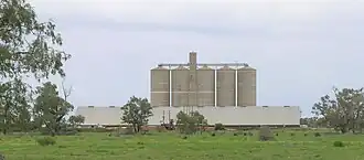 Burren Junction wheat silo