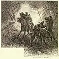 "Burroughs and the Sheriffs," by illustration Alfred Rudolph Waud, in A Popular History of the United States, Vol. 2, by William Cullen Bryant, New York: Charles Scribner's Sons, 1878, p.&nbsp;470