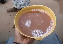 Brukutu, a beer made using Guinea corn and millet in Nigeria