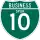 Interstate 10 Business marker