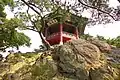 Baekhwajeong Pavilion, built in 1929. It is located North of Busosanseong, near Nakhwaam.