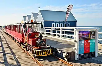 Busselton Jetty, located within the suburb
