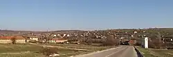 Panoramic view of the village