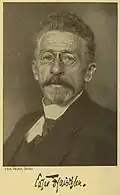 German poet Cäsar Flaischlen, around 1920