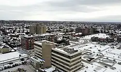 Aerial view of Côte-Saint-Luc