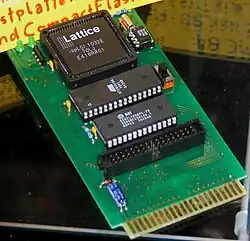 Expansion card for IDE drives, CD-ROMs and Flash EEPROM modules for the C64