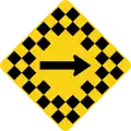 WA-8 Sharp curve marker