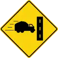 WC-8L Heavy vehicles entering from left