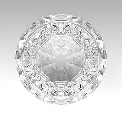 CATIA rendering of a diamond