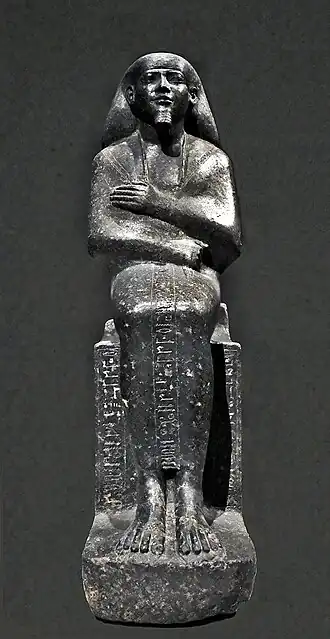 Statue of Montuemhat. Berlin, Neues Museum