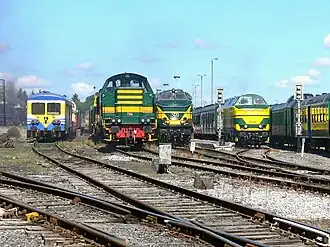 CFV3V's Diesel traction at Mariembourg