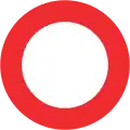 2.01 Prohibition of all vehicular traffic in both directions