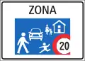 2.59.5b Start of home zone (Italian variant)
