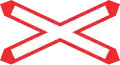 3.22 Single track Level crossing (Switzerland variant)