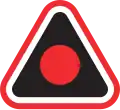 3.21 Level crossing with single flashing light (Switzerland variant)