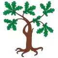 Flag of Chêne-Bougeries