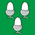 Flag of Chavannes-le-Chêne