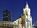Night view of CHIJMES, Singapore