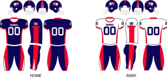 Port Huron Patriots uniforms