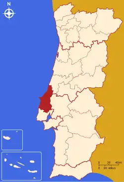 Location of Oeste