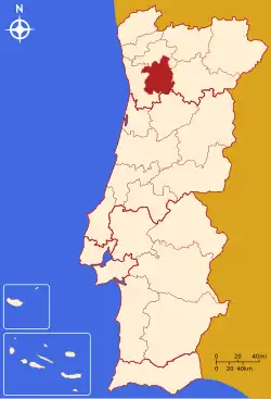 Location of Tâmega e Sousa