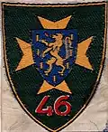 Insignia of CJF 46 (second model).