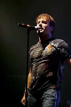 Snare performing in 2009
