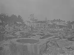 Devastation after the fire (ca. 1890–1920)
