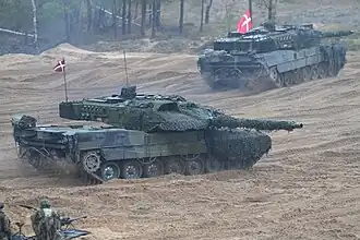 Leopard 2A7DK main battle tank