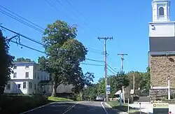 Neshanic along Amwell Road (CR 514)