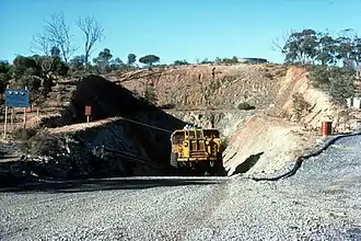 The Silver Swan Nickel Mine, north-east of Kanowna, in 2003