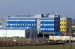 Headquarters of Croatia Airlines in Buzin