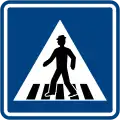 V-8 Pedestrian crossing