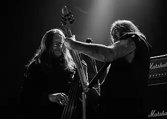 Cadaver performing in 2025