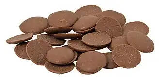 A collection of Cadbury Dairy Milk Buttons
