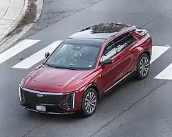 Cadillac Lyriq spotted in Washington DC