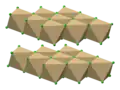 Cadmium chloride in polyhedron shape