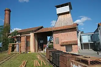 Former shaft no. 2, Cagnac-les-Mines Departmental Mining Museum
