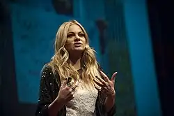 Caitlyn Crosby speaks at TEDx Bend in 2013