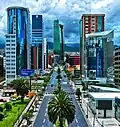 Skyline of the Calacoto neighborhood