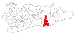 Location within the county