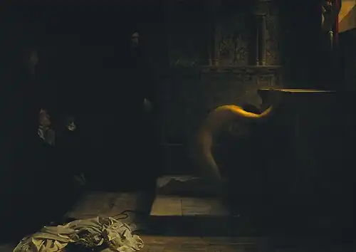 Philip Hermogenes Calderon, Saint Elizabeth of Hungary's Great Act of Renunciation (1891)