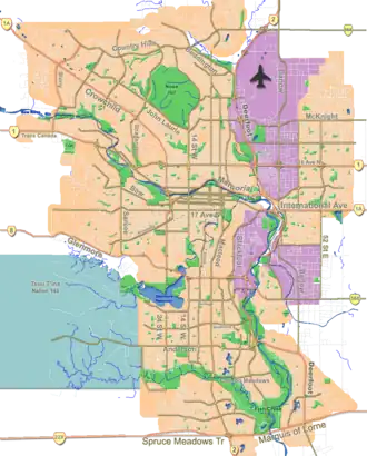 Saddle Ridge is located in Calgary
