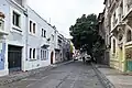 Concha y Toro neighborhood in Santiago, known for the medieval layout of its streets.