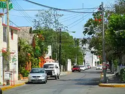 Calle Margaritas in Supermanzana 22