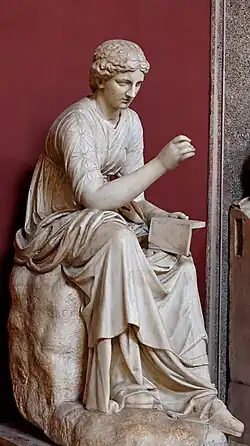 Image 45Calliope, the muse of heroic poetry (from History of poetry)