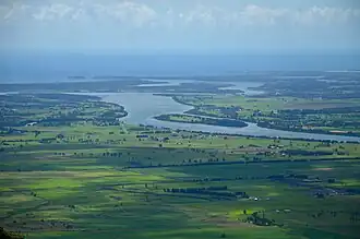 Lower Shoalhaven from Cambewarra Mountain lookout