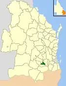 Location within Queensland
