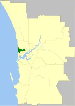 The Town of Cambridge within the Perth Metropolitan Area